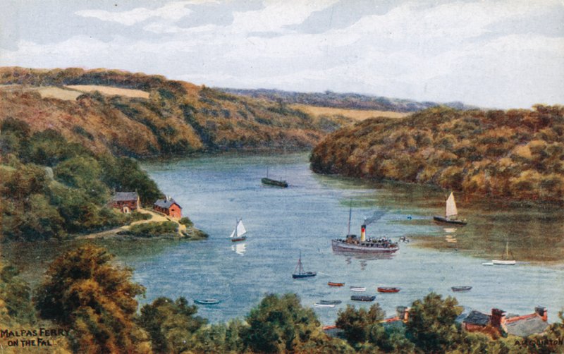 Prom Malpas na jesieni autorstwa Alfred Robert Quinton