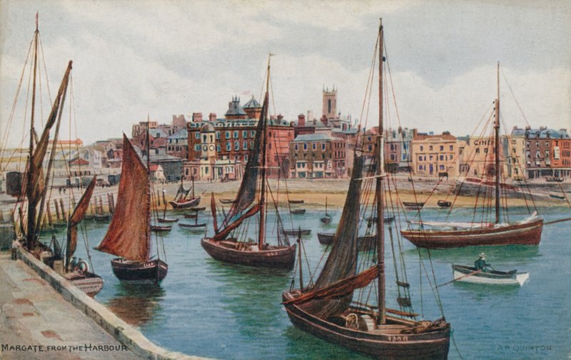 Margate, z portu autorstwa Alfred Robert Quinton