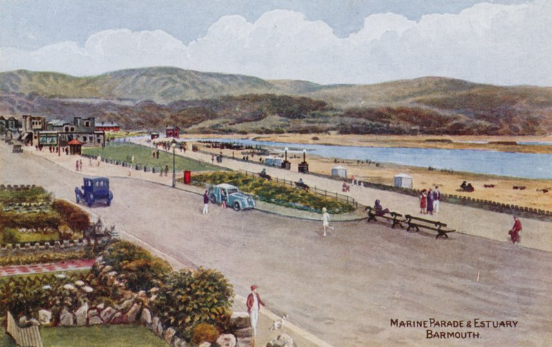 Parada i ujście morskie, Barmouth autorstwa Alfred Robert Quinton