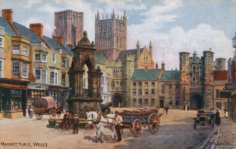Rynek, Studnia autorstwa Alfred Robert Quinton
