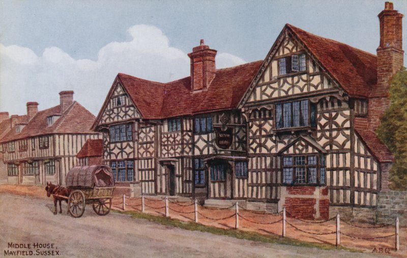 Middle House, Mayfield, Sussex autorstwa Alfred Robert Quinton