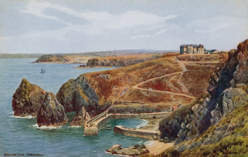 Mullion Cove, Kornwalia autorstwa Alfred Robert Quinton