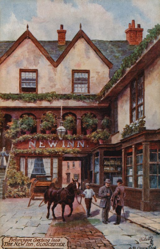 New Inn, Gloucester autorstwa Alfred Robert Quinton