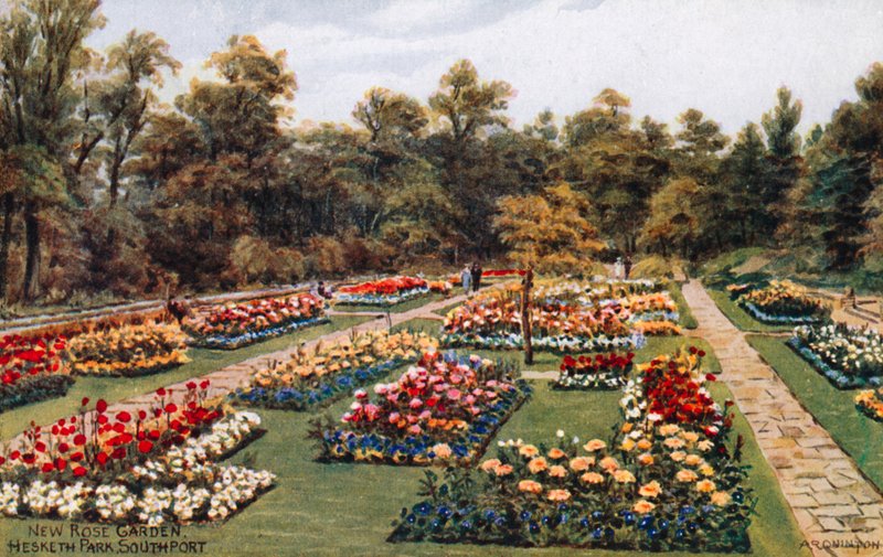 Nowy Ogród Różany, Park Hesketh, Port Południowy autorstwa Alfred Robert Quinton