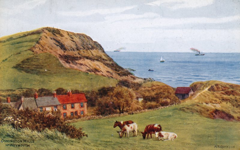 Osmington Mills, Nr Weymouth autorstwa Alfred Robert Quinton