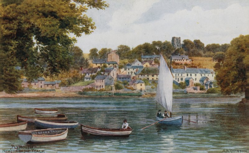 Plymouth, Newton na Yealm autorstwa Alfred Robert Quinton