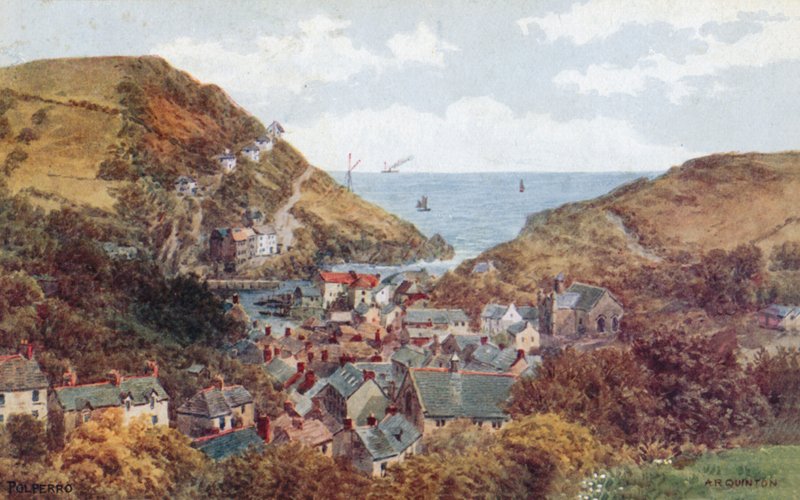 Polperro autorstwa Alfred Robert Quinton
