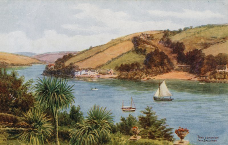 Portlemouth, Z Salcokae autorstwa Alfred Robert Quinton