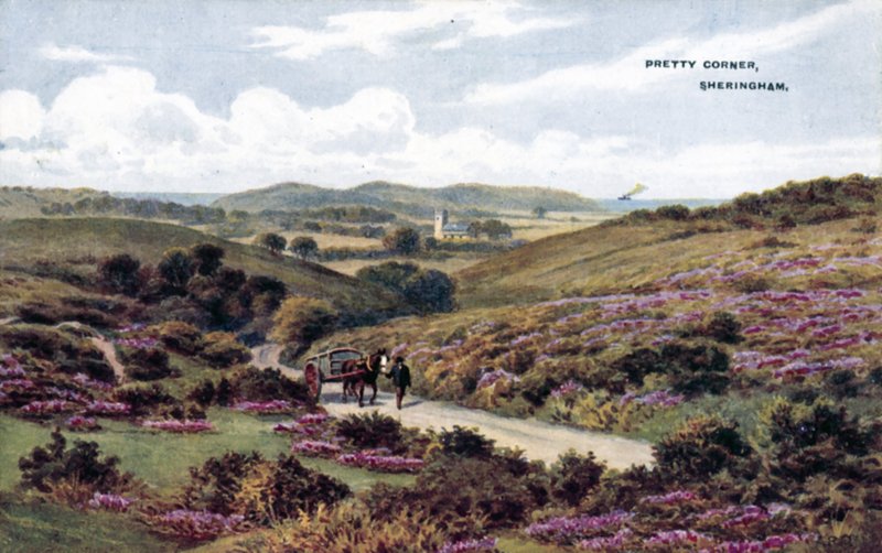 Pretty Corner, Sheringham, Norfolk autorstwa Alfred Robert Quinton