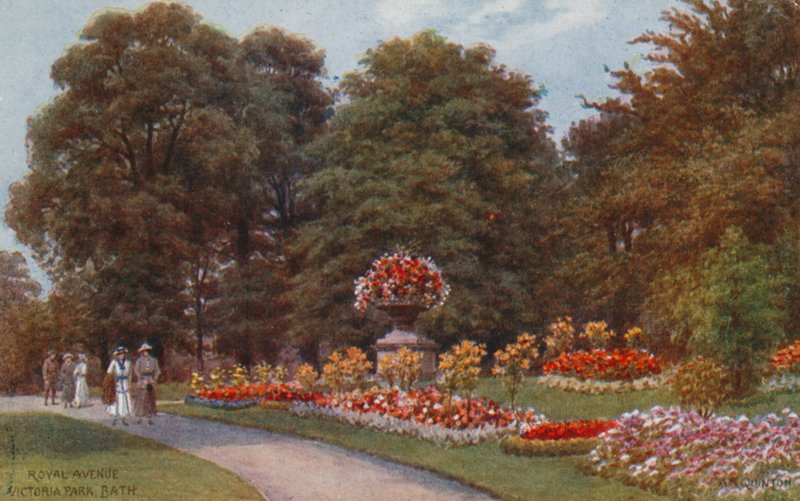 Royal Avenue, Victoria Park, Bath autorstwa Alfred Robert Quinton