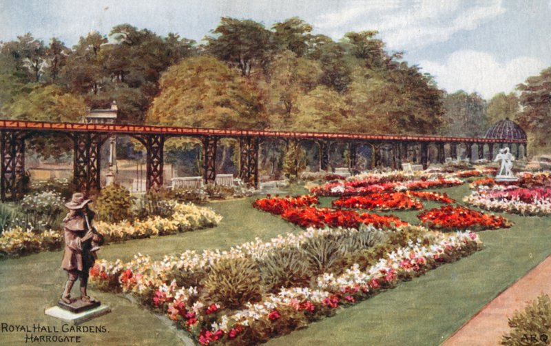 Ogrody Royal Hall, Harrogate autorstwa Alfred Robert Quinton