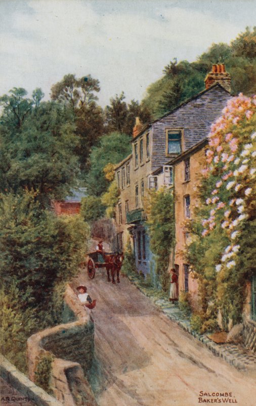 Salcombe, Studnia Bakera autorstwa Alfred Robert Quinton