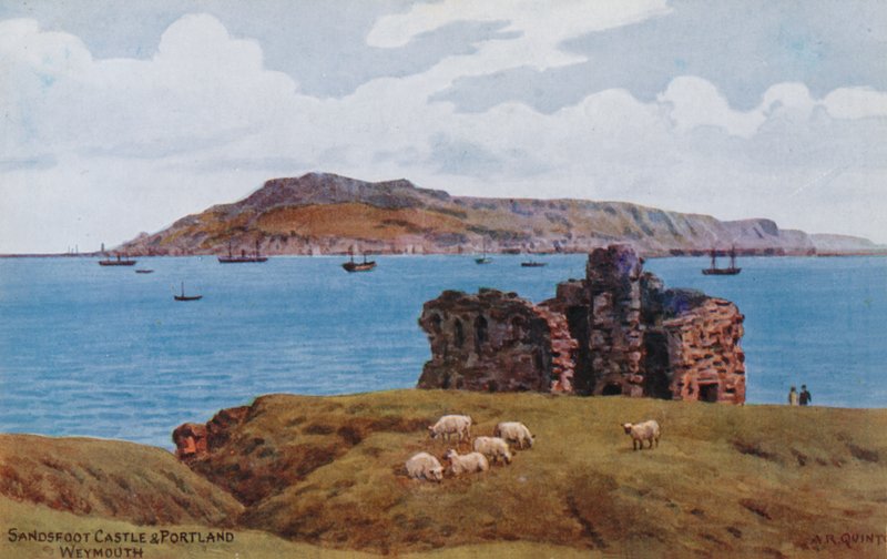 Zamek Sandsfoot i Portland, Weymouth autorstwa Alfred Robert Quinton
