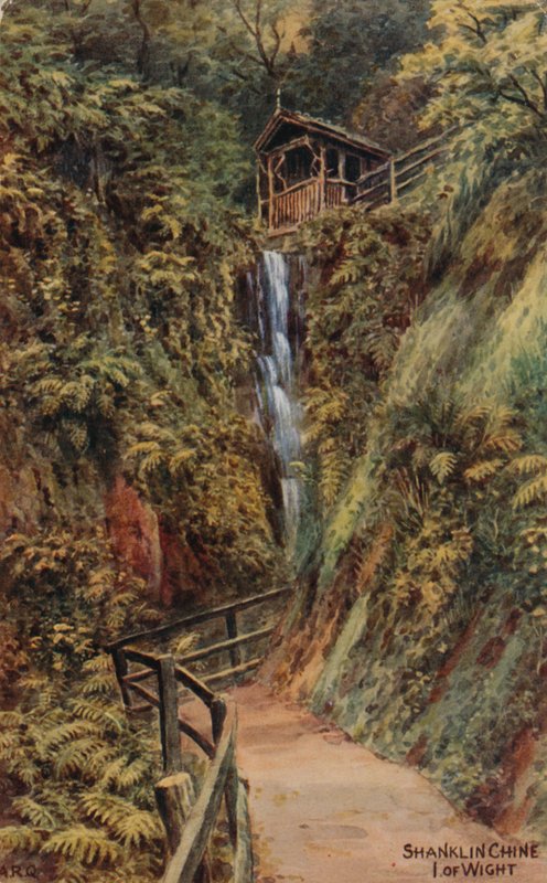 Shanklin Chine, Isle of Wight autorstwa Alfred Robert Quinton