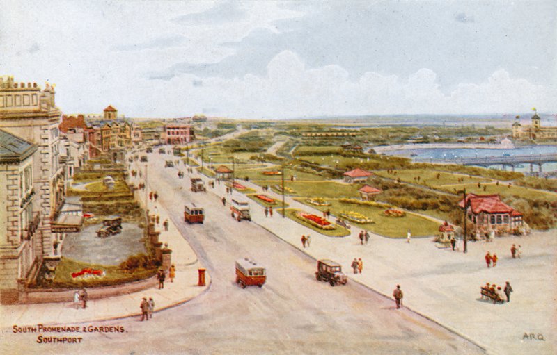 Południowa Promenada i Ogrody, Southport autorstwa Alfred Robert Quinton