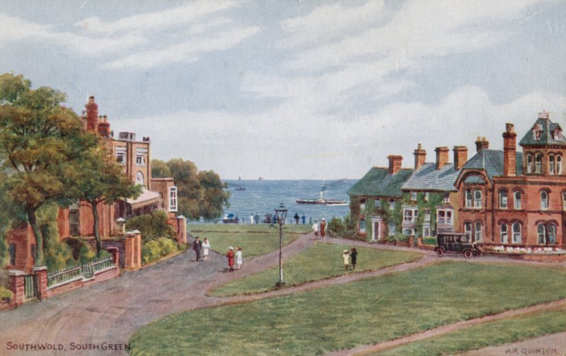 Southwold, South Green autorstwa Alfred Robert Quinton
