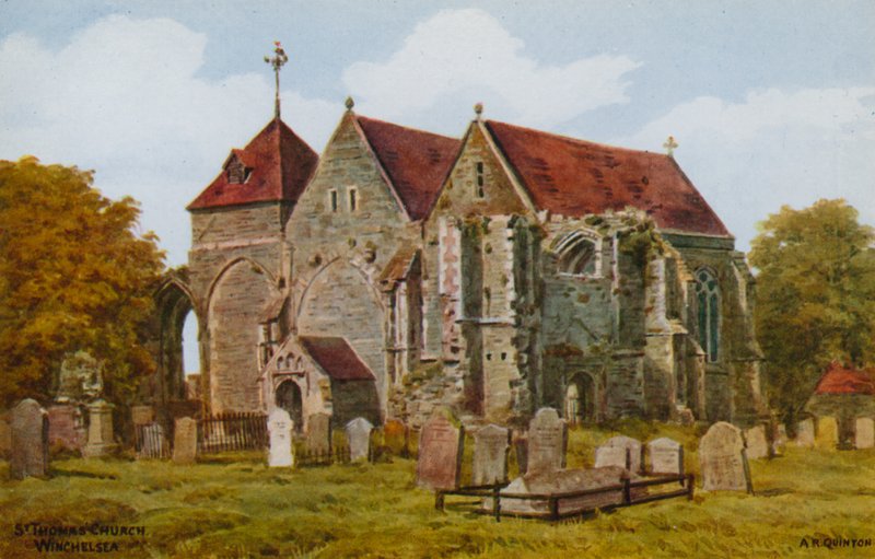 Kościół św Tomasza, Winchelsea autorstwa Alfred Robert Quinton