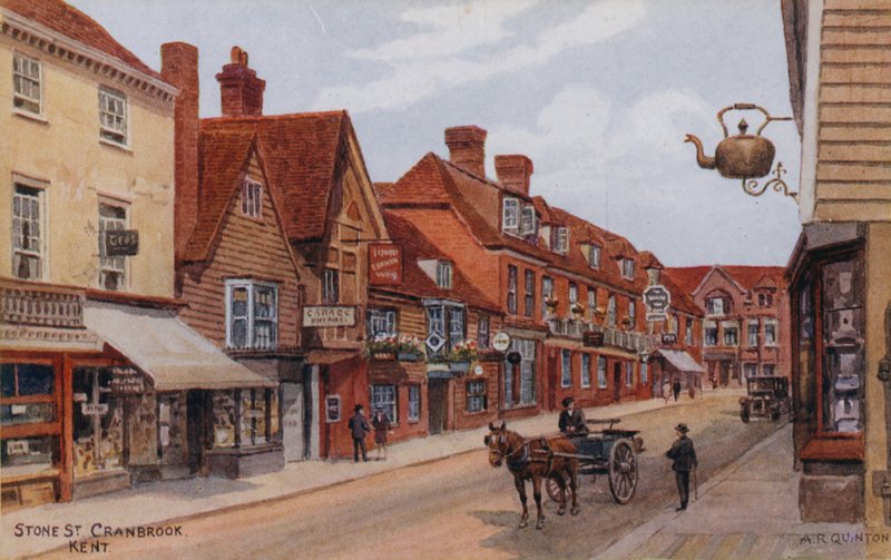 Stone St Cranbrook, Kent autorstwa Alfred Robert Quinton