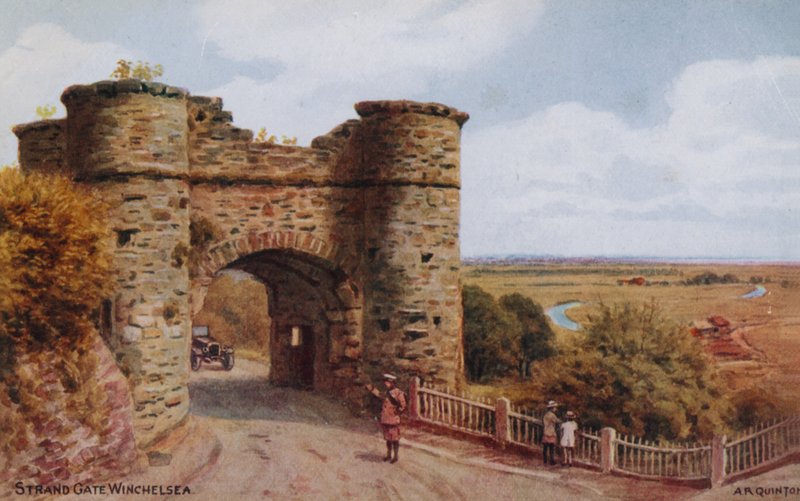 Strand Gate, Winchelsea autorstwa Alfred Robert Quinton