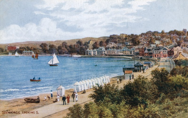 Swanage, patrząc S autorstwa Alfred Robert Quinton