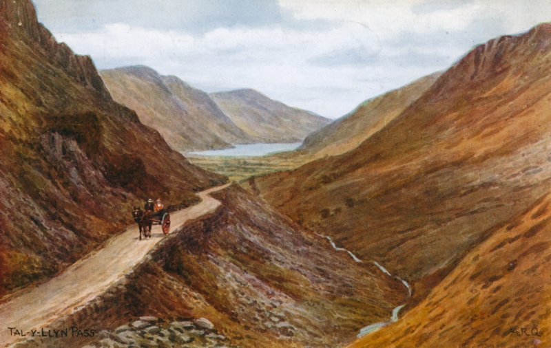 Przełęcz Tal-y-Llyn autorstwa Alfred Robert Quinton