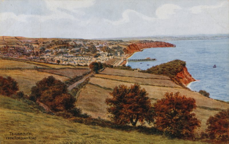 Teignmouth, z Torquay Road autorstwa Alfred Robert Quinton