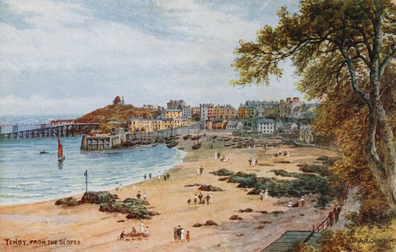 Tenby autorstwa Alfred Robert Quinton