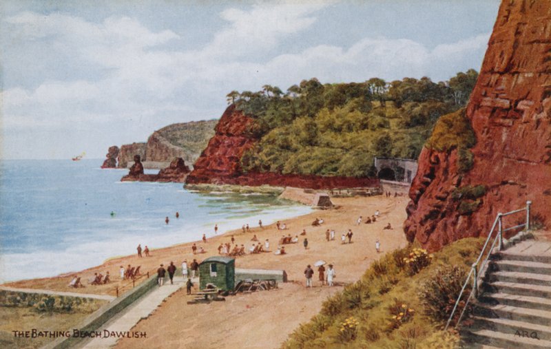 Kąpielisko, Dawlish autorstwa Alfred Robert Quinton