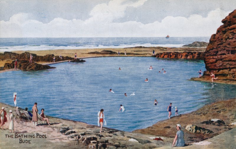Basen, Bude autorstwa Alfred Robert Quinton