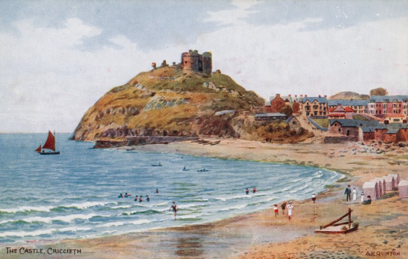 Zamek, Criccieth autorstwa Alfred Robert Quinton