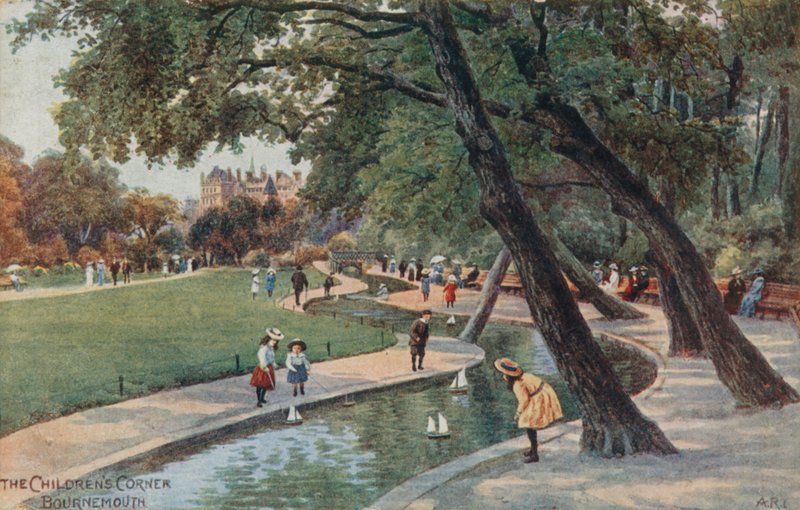 Kącik dla dzieci, Bournemouth autorstwa Alfred Robert Quinton