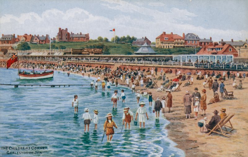 Kącik dla dzieci, Gorleston-on-Sea autorstwa Alfred Robert Quinton
