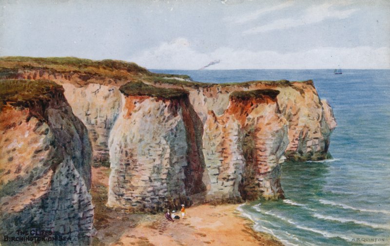 Klify, Birchington-on-Sea autorstwa Alfred Robert Quinton