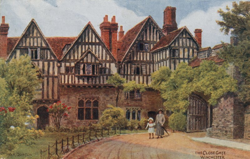Bliska Brama, Winchester autorstwa Alfred Robert Quinton