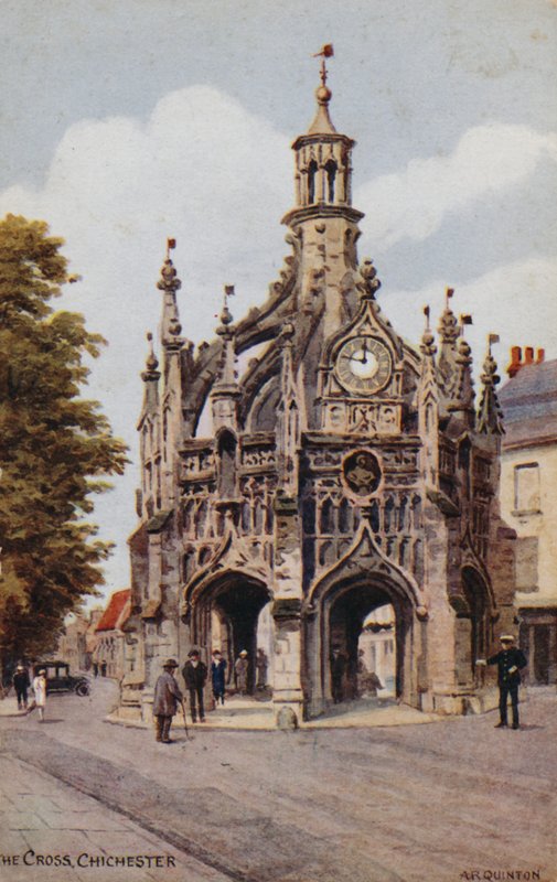 Krzyż, Chichester autorstwa Alfred Robert Quinton