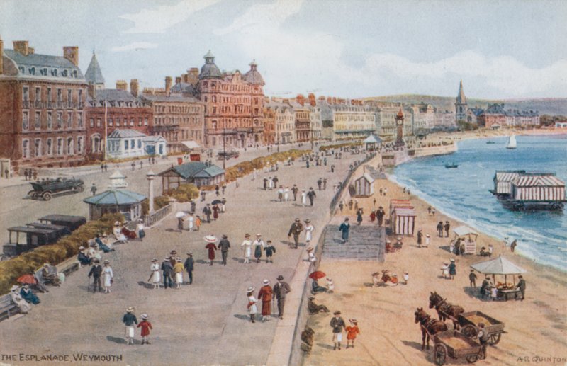 The Esplanade, Weymouth autorstwa Alfred Robert Quinton