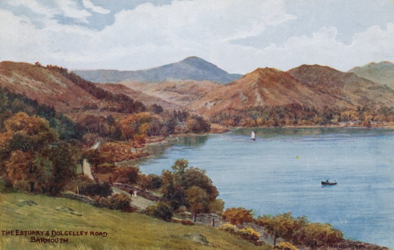 Estuarium i Droga Dolgelley, Barmouth autorstwa Alfred Robert Quinton