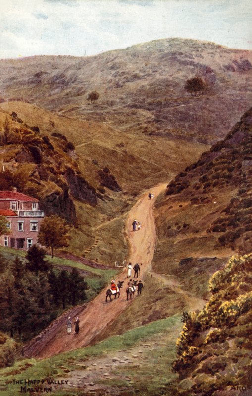 Szczęśliwa Dolina, Malvern autorstwa Alfred Robert Quinton