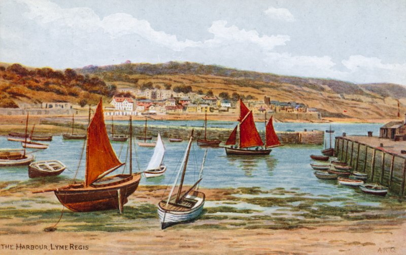 Port, Lyme Regis autorstwa Alfred Robert Quinton