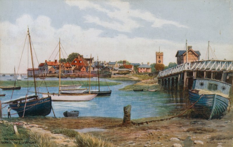 Port, Yarmouth, I Wight autorstwa Alfred Robert Quinton