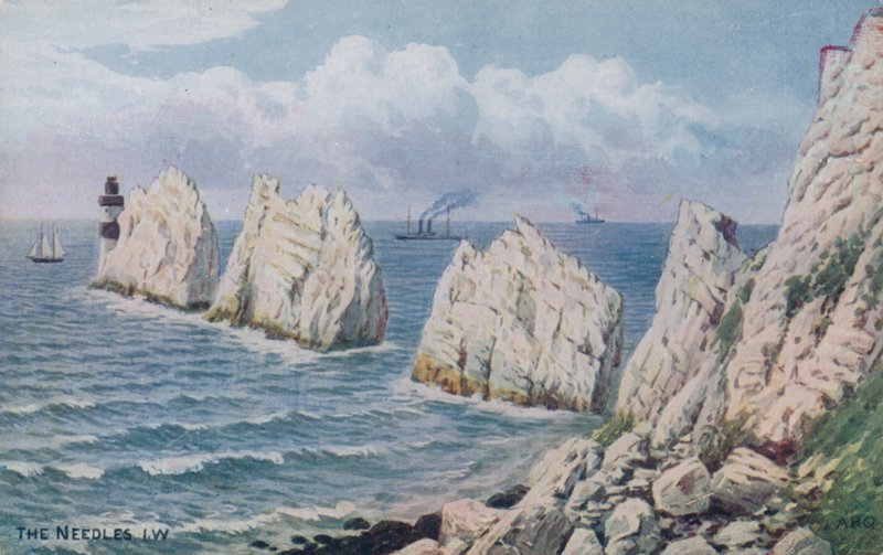 The Needles, Isle of Wight autorstwa Alfred Robert Quinton