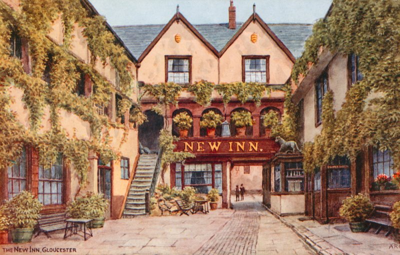 Nowa gospoda, Gloucester autorstwa Alfred Robert Quinton