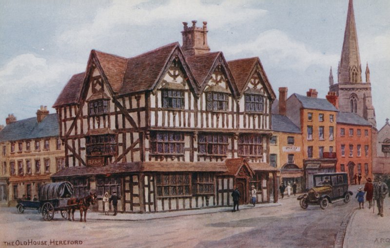 The Old House, Hereford autorstwa Alfred Robert Quinton