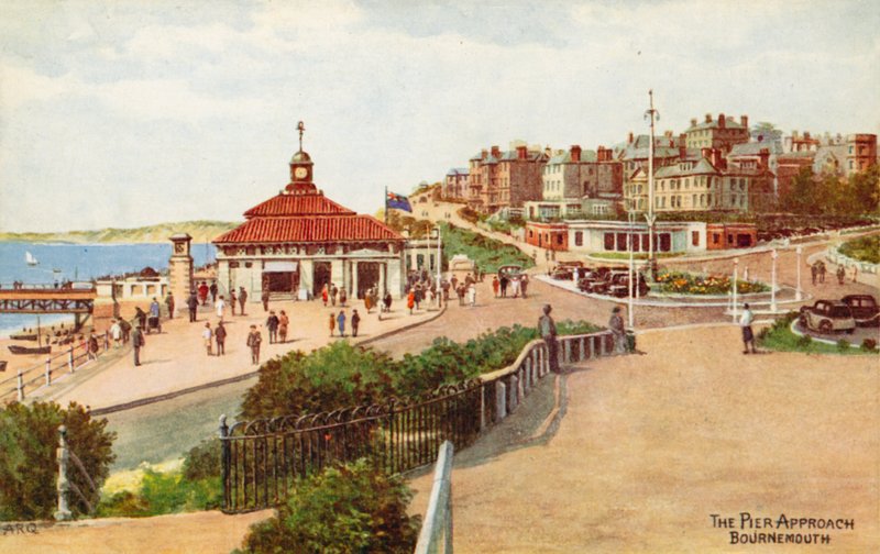 Podejście do molo, Bournemouth autorstwa Alfred Robert Quinton