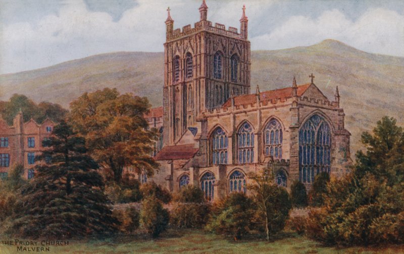Kościół Priory, Malvern autorstwa Alfred Robert Quinton