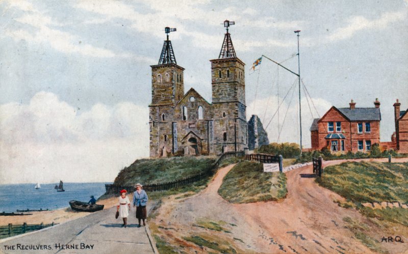 Reculvers, Herne Bay autorstwa Alfred Robert Quinton