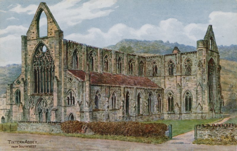 Opactwo Tintern, z południowego zachodu autorstwa Alfred Robert Quinton