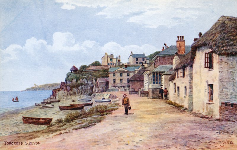 Torcross, S Devon autorstwa Alfred Robert Quinton