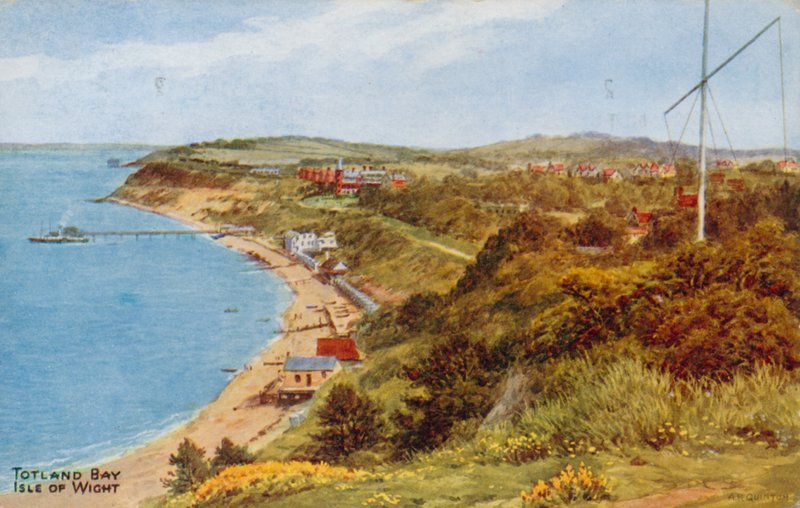Zatoka Totland, Wyspa Wight autorstwa Alfred Robert Quinton