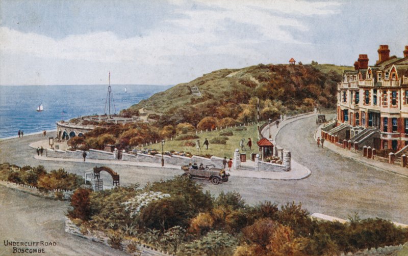 Undercliff Road, Boscombe autorstwa Alfred Robert Quinton
